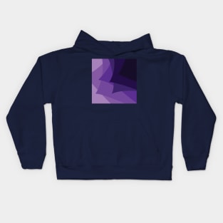 Violet Gradient Points Vector Abstract Pattern Kids Hoodie